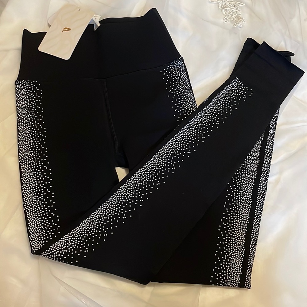 Fabletics SculptKnit Reflective Leggings NWT!